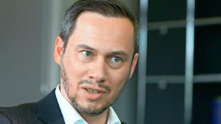 Nicolas Zimmer ist, Chef der Technologiestiftung Berlin.