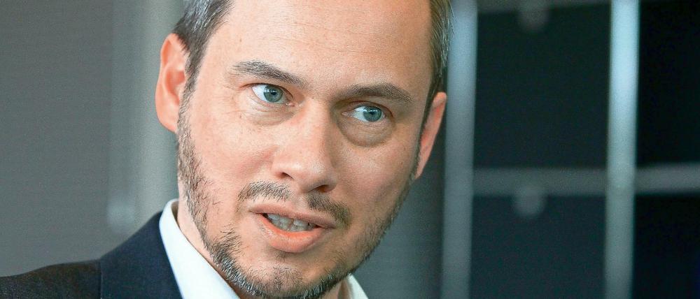 Nicolas Zimmer ist, Chef der Technologiestiftung Berlin.