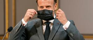 Frankreichs Staatschef Emmanuel Macron spricht am kommenden Wochenende vor den EU-Abgeordneten in Straßburg.