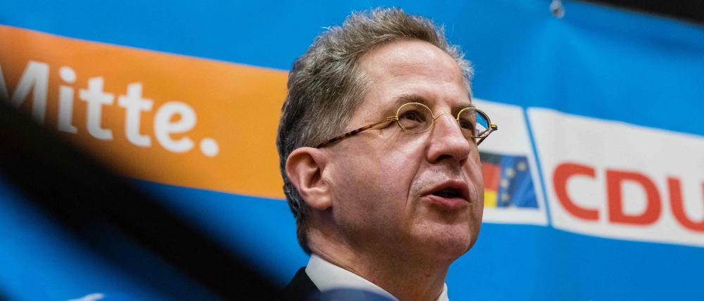 Hans-Georg Maaßen bei seiner Nominierung
