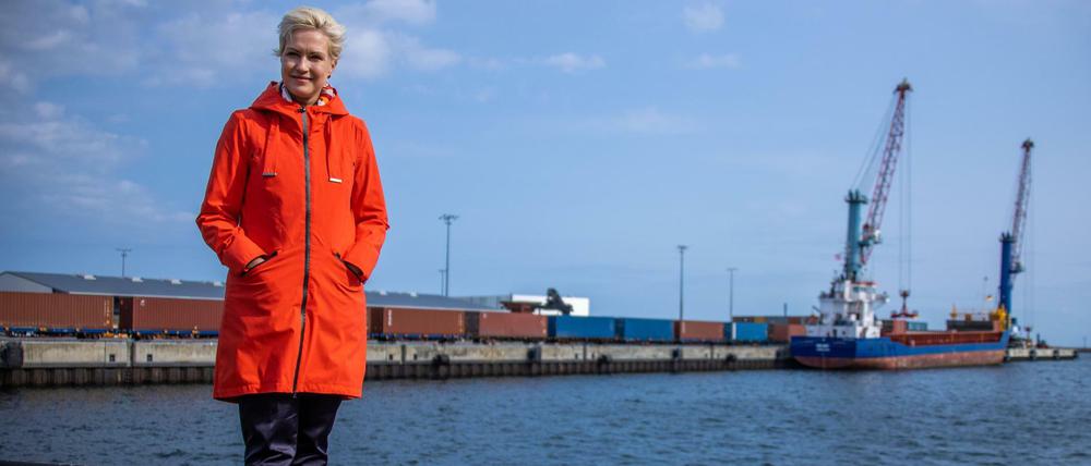 Manuela Schwesig (SPD) führt ihren Landtagswahlkampf mit Empathie für Russland, von Sputnik bis Nord Stream 2. d