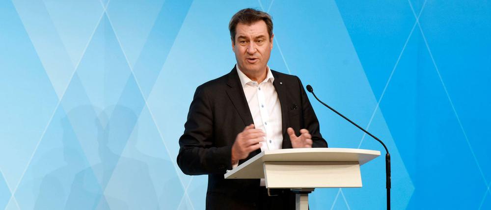 Markus Söder, Bayerns Ministerpräsident und CSU-Chef.
