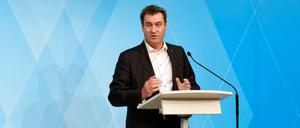 Markus Söder, Bayerns Ministerpräsident und CSU-Chef.