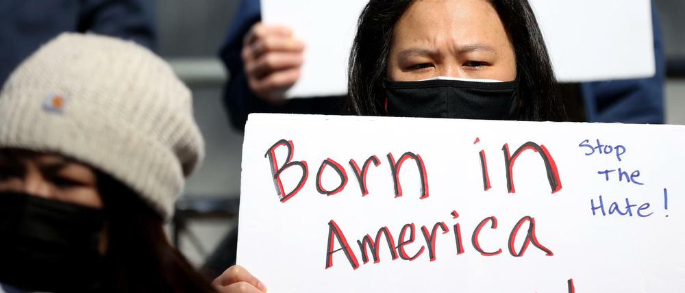 Im April gingen die Menschen in San Fransisco auf die Straße, um gegen den Hass zu demonstrieren.