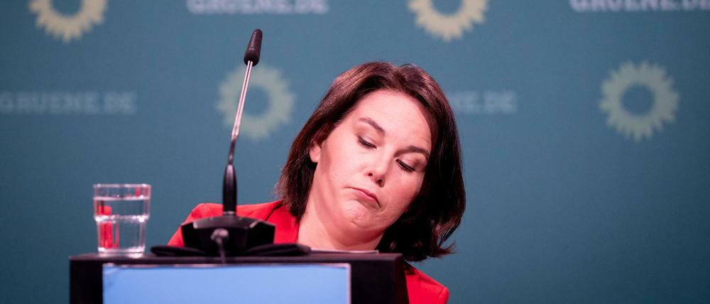 Annalena Baerbock, Kanzlerkandidatin von Bündnis 90/Die Grünen. Vor dem Wahlprogramm ihrer Partei zittert jetzt die CDU.