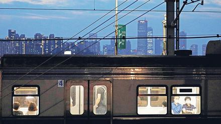 Die U-Bahn von Seoul ist ein Schauplatz des Romans. 