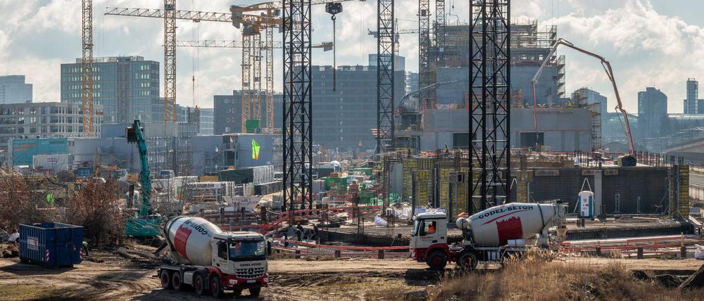 Die Europacity: Nördlich des Berliner Hauptbahnhofs entsteht das neue Quartier Heidestraße.