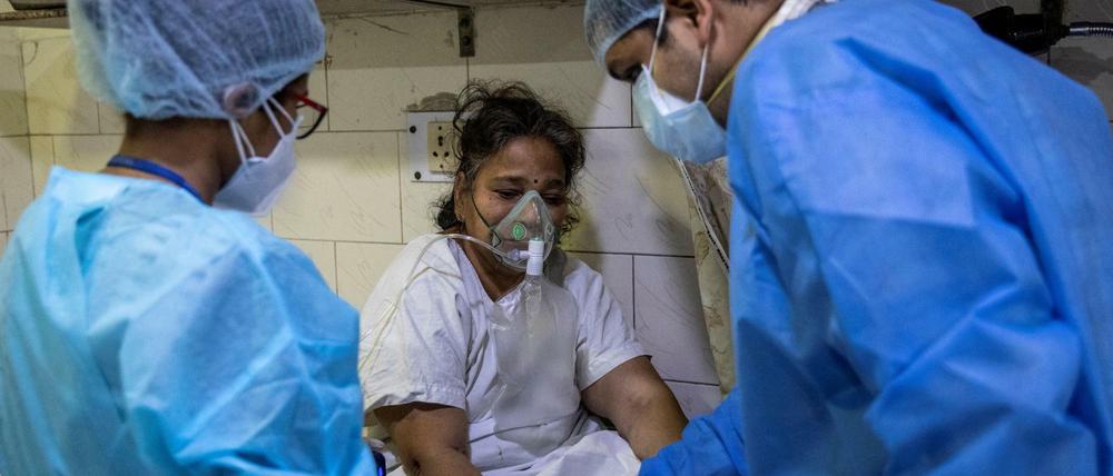 In Indien wütet das Virus aktuell besonders stark.