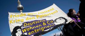 Am Wahltag soll das Volk entscheiden, ob Großvermieter enteignet werden. 