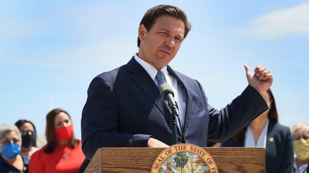 Floridas Gouverneur DeSantis.