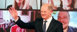 Der SPD-Kanzlerkandidat Olaf Scholz.