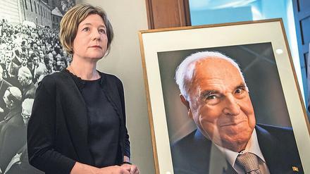 Maike Kohl-Richter hatte ihren späteren Mann im Kanzleramt kennen gelernt.