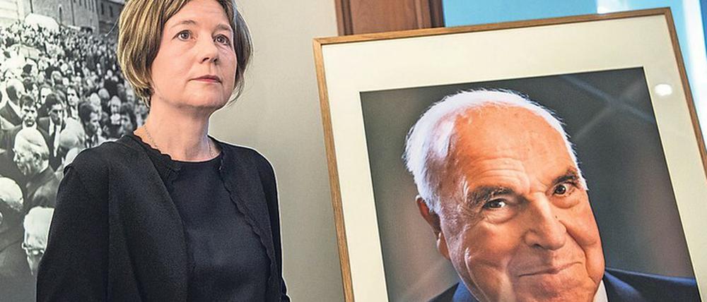 Maike Kohl-Richter hatte ihren späteren Mann im Kanzleramt kennen gelernt.