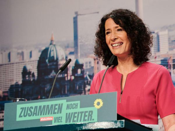 Sie soll ins Rote Rathaus einziehen: Spitzenkandidatin Bettina Jarasch.