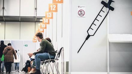Teure Infrastruktur: Impfzentren, wie hier in der Messe Berlin