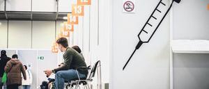 Teure Infrastruktur: Impfzentren, wie hier in der Messe Berlin