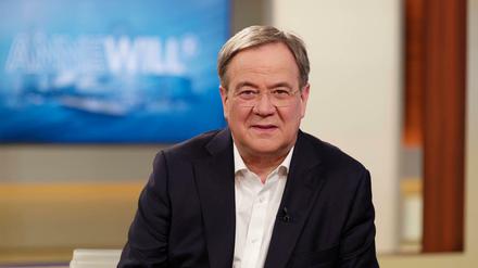 Armin Laschet als Gast bei Anne Will.