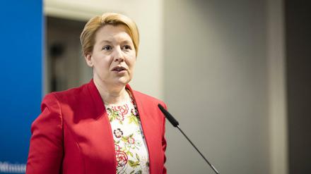 Bundesfamilienministerin Franziska Giffey.