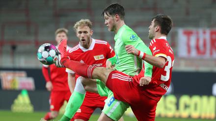 Wolfsburgs Stürmer Wout Weghorst traf in jedem seiner drei Spiele gegen den FC Union.