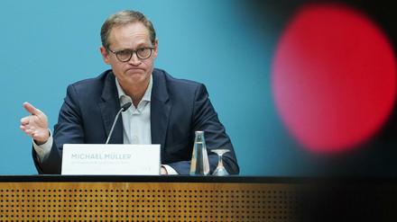 Michael Müller (SPD), Regierender Bürgermeister von Berlin.
