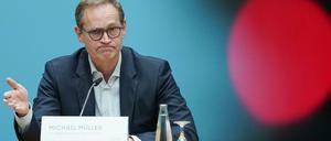 Michael Müller (SPD), Regierender Bürgermeister von Berlin.
