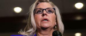 Die republikanische Abgeordnete Liz Cheney nach ihrem Rauswurf aus der Fraktionsspitze. 