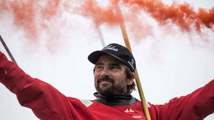 Beim Vendee Globe segelte Boris Hermann in 80 Tagen um die Welt.