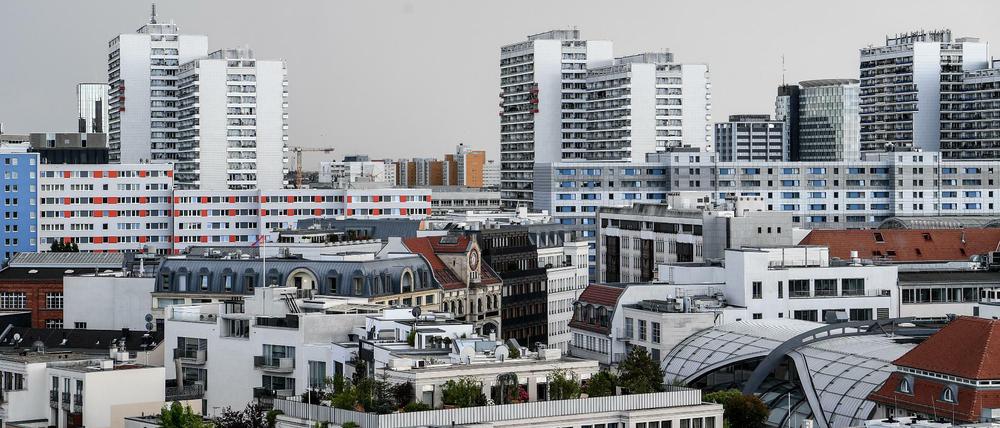 Wohnungen im Stadtbezirk Berlin-Mitte.