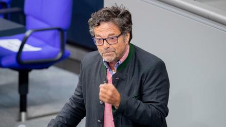 Der Linken-Bundestagsabgeordnete Diether Dehm. 