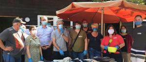 Kochen für Obdachlose: Schon im vergangenen Jahr fanden die Freiwilligentage "Gemeinsame Sache" unter Pandemiebedingungen statt. 
