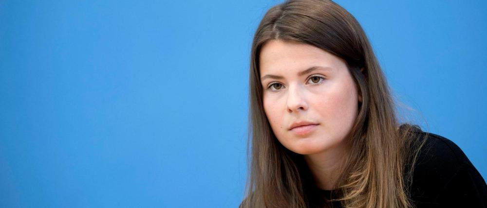 Klimaaktivistin Luisa Neubauer