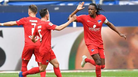 Deal! Hertha BSC hat beste Aussichten, schon am Samstag den Klassenerhalt in der Fußball-Bundesliga perfekt zu machen.