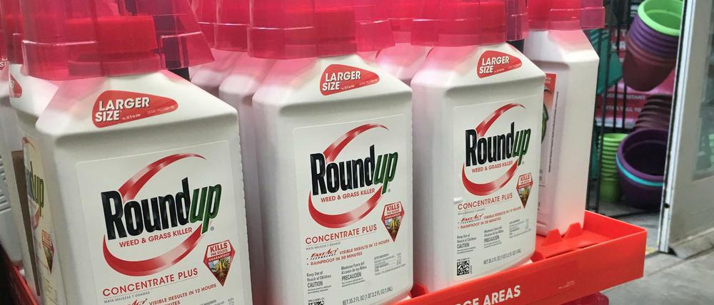 Behälter mit Roundup, einem glyphosathaltigen Unkrautvernichtungsmittel (Archivbild von 2019)