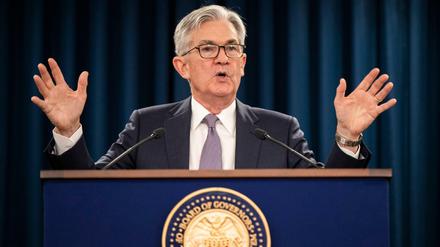 Hält an seiner ultralockeren Geldpolitik fest: Jerome Powell, Vorsitzender der US-Notenbank Federal Reserve. 