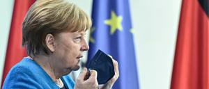 Bundeskanzlerin Angela Merkel (CDU) – hier am 8. Mai.