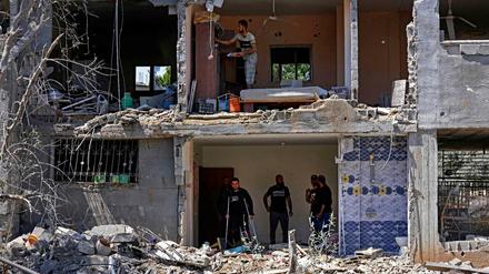 Israels Armee bombardiert Ziele im Gazastreifen - eine Reaktion auf den Raketenbeschuss durch die Hamas.
