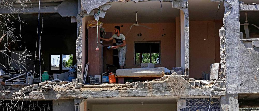 Israels Armee bombardiert Ziele im Gazastreifen - eine Reaktion auf den Raketenbeschuss durch die Hamas.