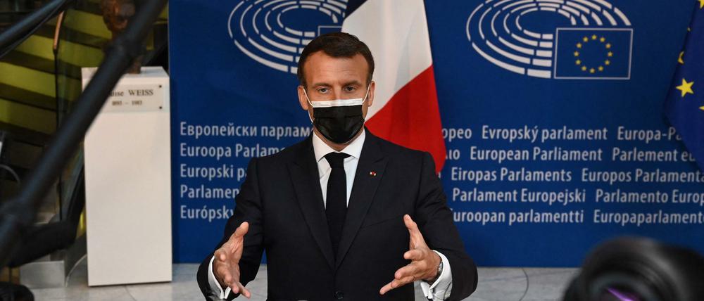 Frankreichs Präsident Emmanuel Macron gilt als Initiator der Konferenz zur Zukunft der EU.