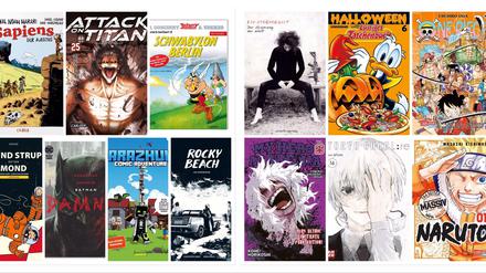 Bestseller: Diese Comicreihen vekaufen sich aktuell besonders gut.
