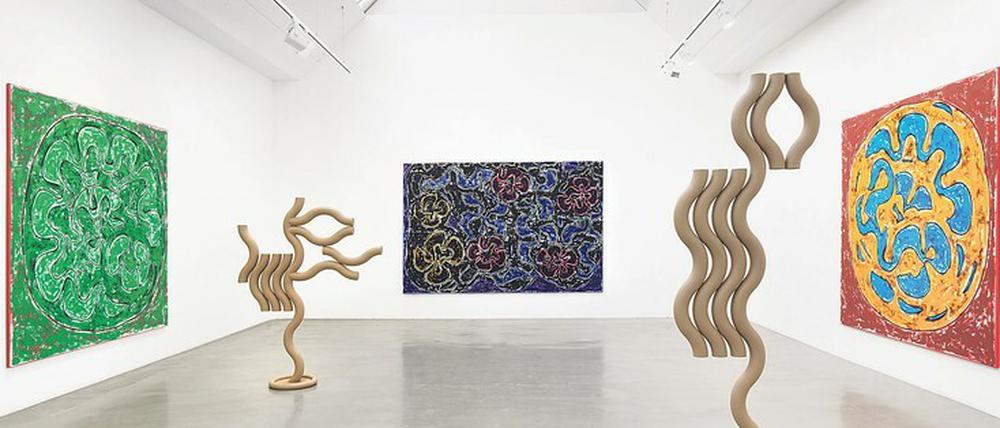 Django Hernández ist der erste Künstler mit einer virtuellen und einer parallelen Ausstellung in den Galerieräumen.