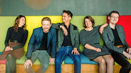 Kommunizierende Stimmen. Das Leipziger Calmus Ensemble.