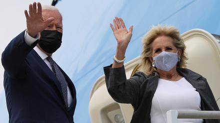 US-Präsident Joe Biden und First Lady Jill Biden 