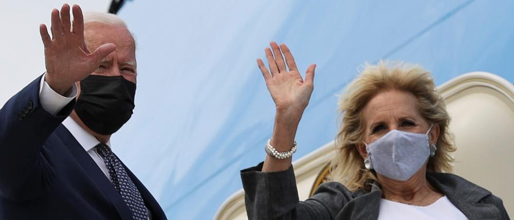 US-Präsident Joe Biden und First Lady Jill Biden