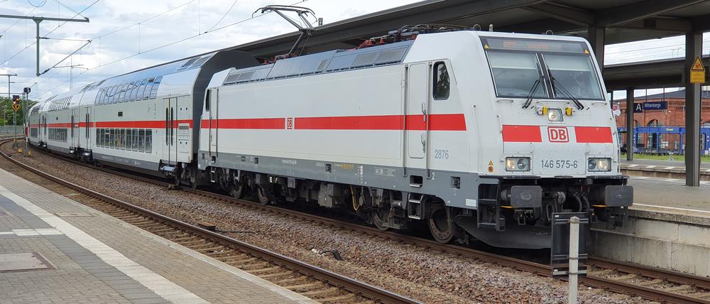 Drei Monate werden im Bahnhof Wittenberge keine ICE oder IC/EC halten.
