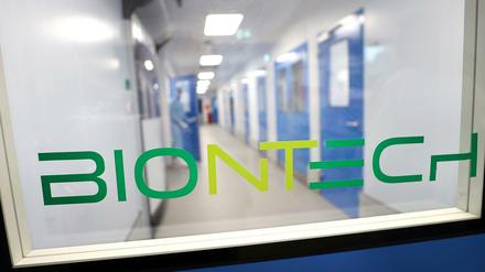 Die Laboratorien von BioNTech in ihrer Covid-19-Impfstoffproduktionsanlage