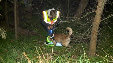 Ermittlungen, bei denen Personen- und Leichenspürhunde eingesetzt wurden, führten zu dem 41-Jährigen.