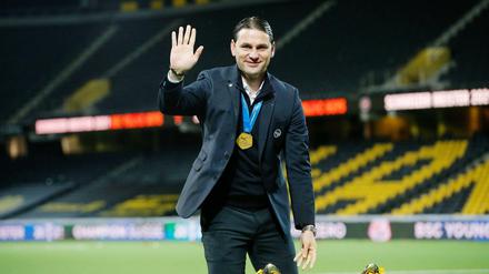 Jeff Seoane ist mit Young Boys Bern in der Schweiz erneut Schweizer Meister geworden. Nun kommt er wohl nach Leverkusen.