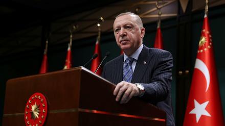 Der türkische Präsident Erdogan.