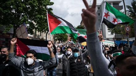Am vergangenen Wochenende fanden wegen der aktuellen Lage im Nahen Osten in Berlin pro-palästinensischen Proteste statt.