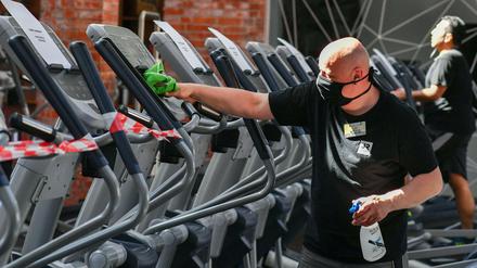 Endlich sollen die Fitnessstudios wieder öffnen. 
